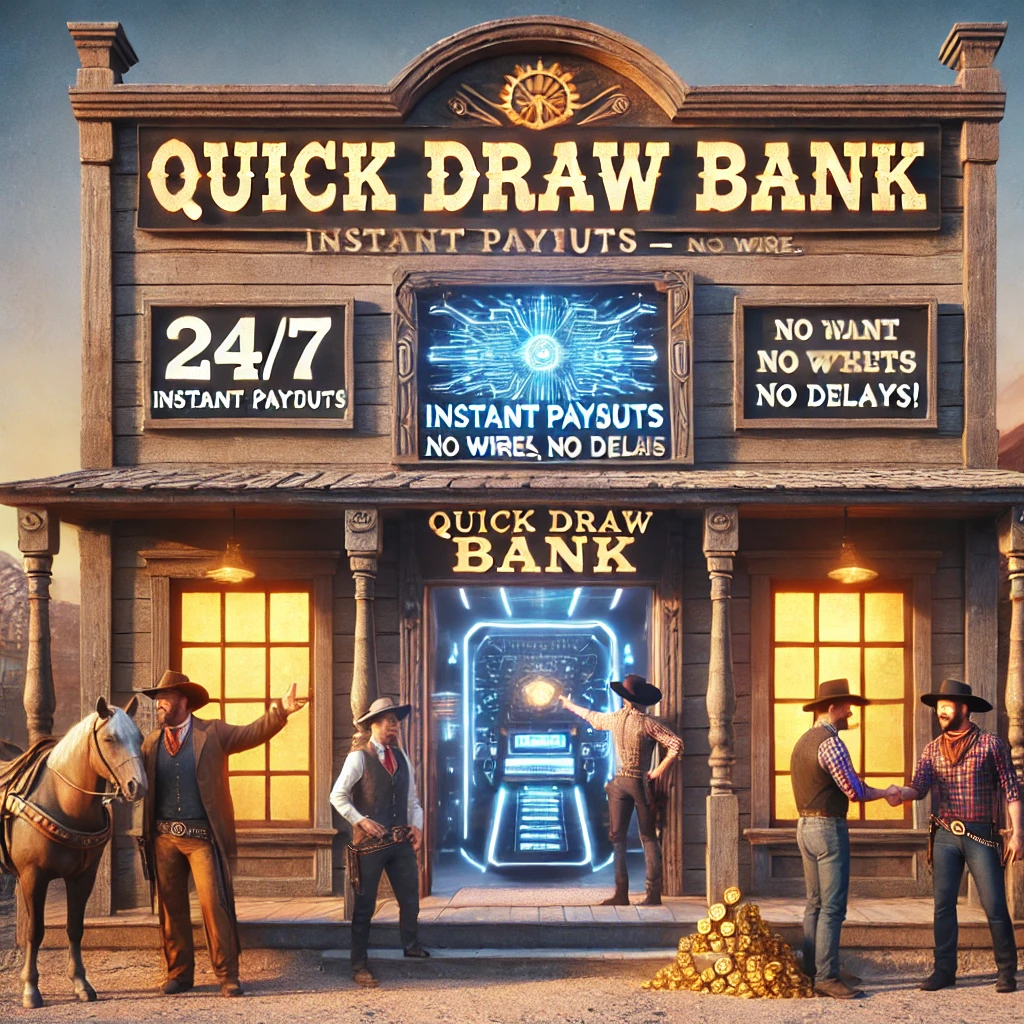 QuickDraw Bank — Instant Payouts, No Wire, No Delays